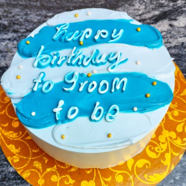 Blue Amber Cake